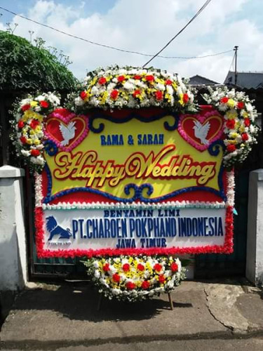 Karangan Bunga Pernikahan  di Langkat